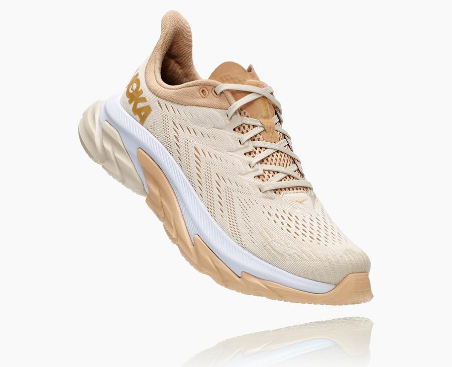 Zapatillas Running Hoka One One Mujer - Clifton Edge - Beige - FMT632941